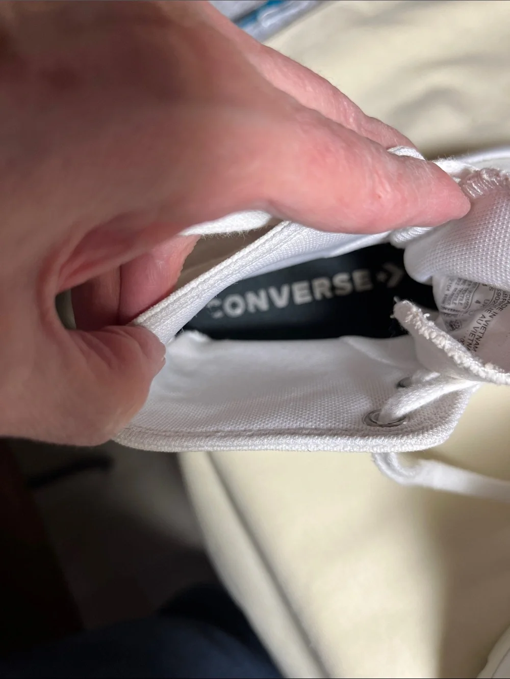 Converse All Star Chuck Taylor White High-Top Canvas Sneakers with Lug Sole